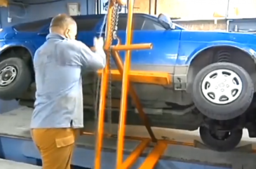 牛人自制車用千斤頂