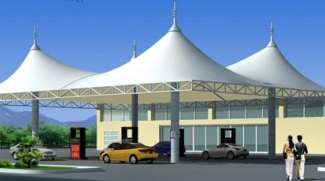 螺旋千斤頂助力加油站加高改造工作